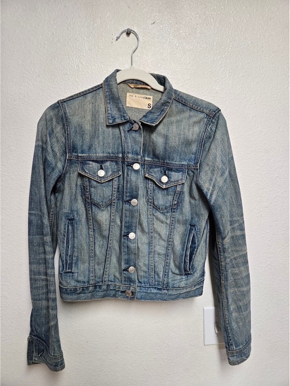 Vintage Y2K Rag & Bone women's Small denim jacket Excellent condition